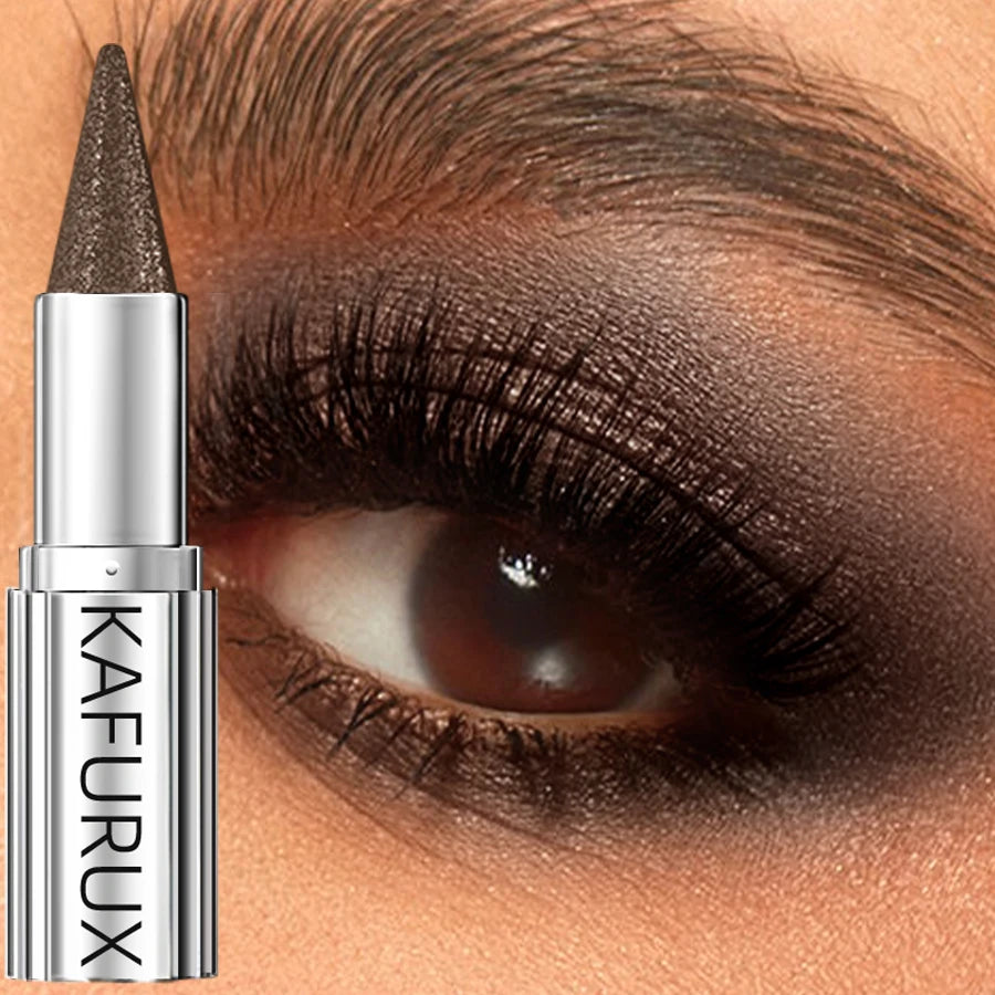 Waterproof Eye Shadow Pencil Long Lasting High Pigment Shimmer — Bronze-Brown | KIMLUD