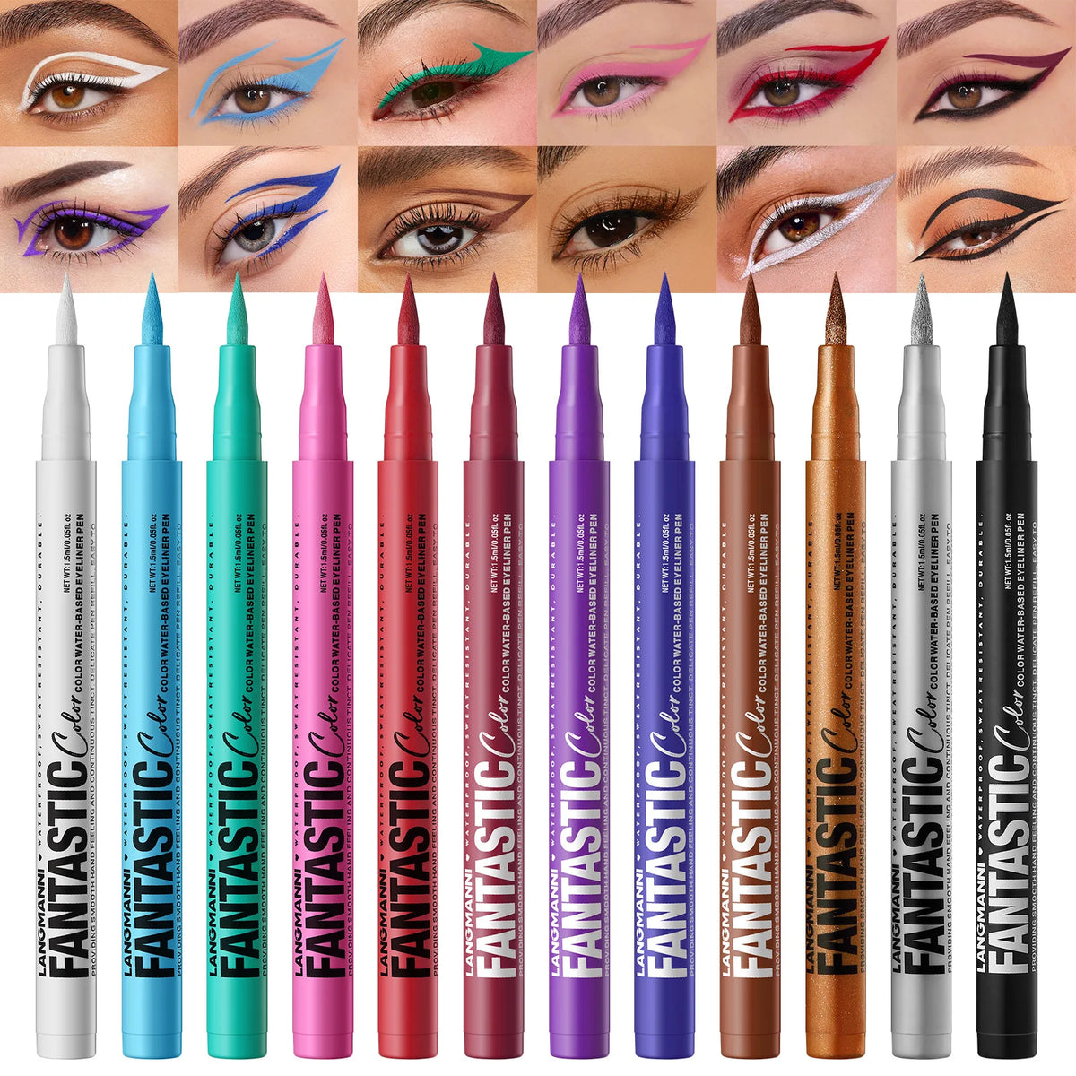 Liquid Eyeliner – Waterproof – Liquid – White | KIMLUD