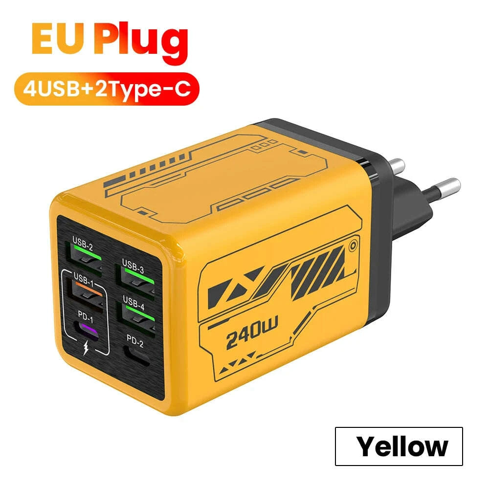 240w-6-ports-4usb2type-c-super-fast-charging-mobile-phone-charger-usb30-pd30-euukus-charger-for-iphone-17-16-samsung-pocokimludkimlud-35573455