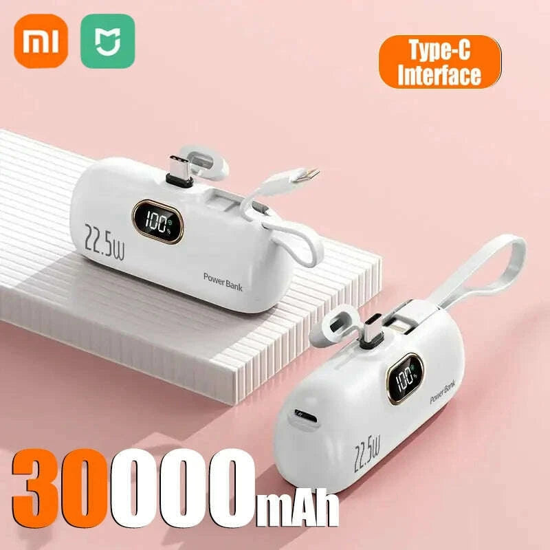 xiaomi-mini-convenient-mobile-power-bank-30000mah-portable-fast-charging-suitable-for-iphone-16-15-14-samsung-external-batterykimlud-womens-fashion-34601981