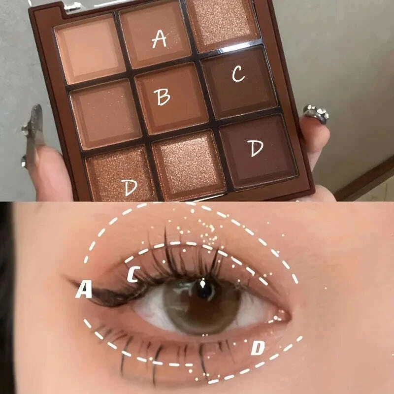 2024-mocha-chocolate-9-colors-eyeshadow-palette-matte-pearly-glitter-finish-makeup-chocolate-eye-shadow-palette-kimlud-kimlud-33919334