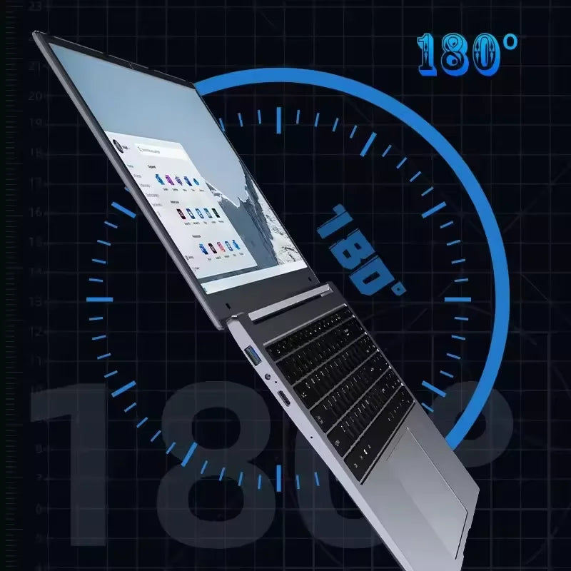 2026 New Core i9 10980HK Portable Gaming Laptop Computer 16GB DDR4 1/2TB SSD Windows 11 Pro 1920*1080P Office Gaming PC Notebook