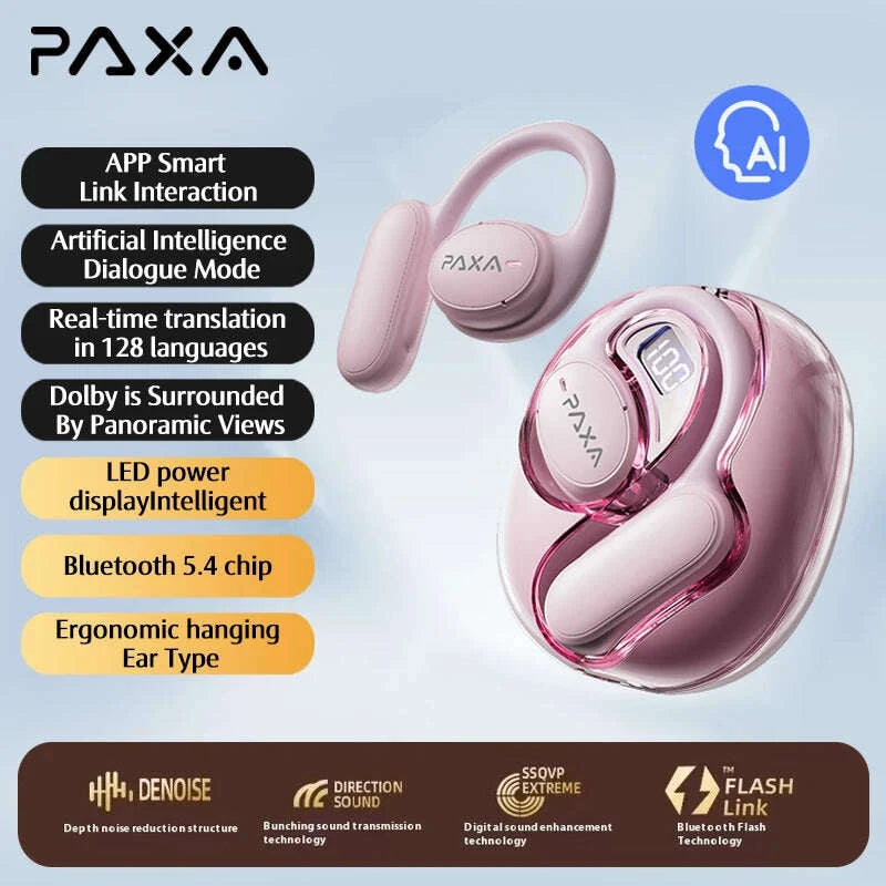 paxa-openair5-ai-new-true-wireless-bluetooth-sports-headphones-54-long-life-intelligent-translation-headphones-in-128-languageskimludkimlud-35566479