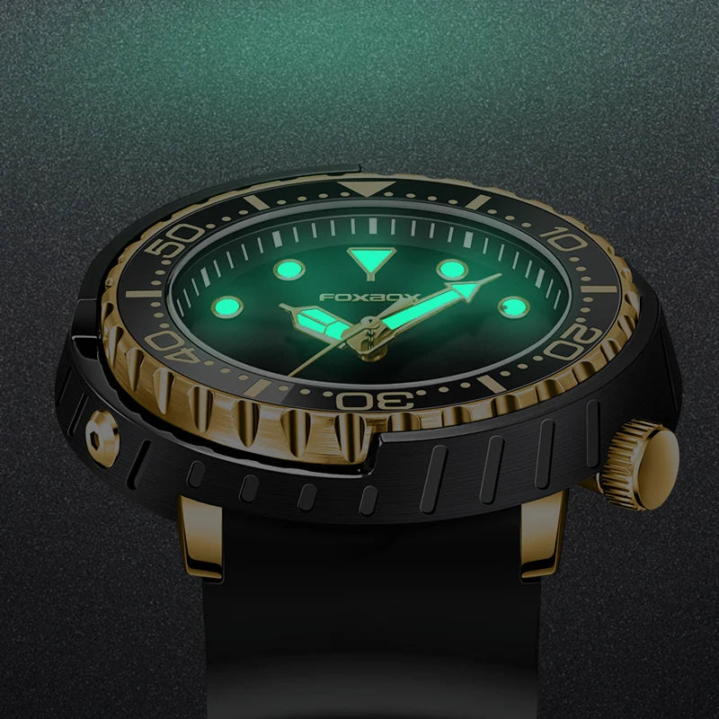 New Watch For Men Fashion Silicone Belt Chronograph Sport Wristwatch 50M Waterproof Luminous Dive Male Clocks Relogio Masculino