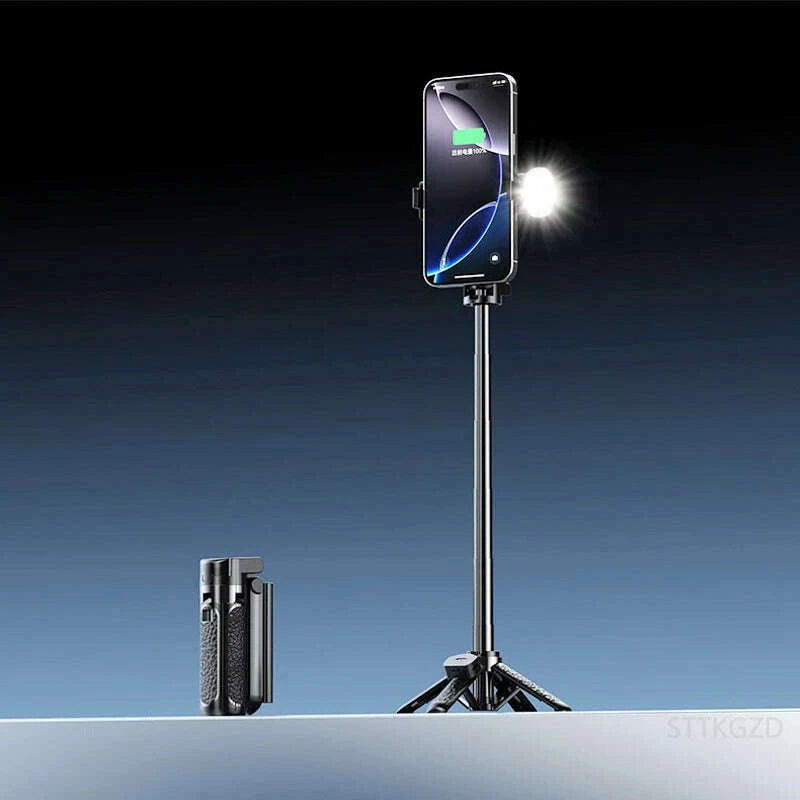 super-mini-selfie-stick-portable-phone-holder-shooting-aid-versatile-integrated-design-bluetooth-remote-for-live-broadcaskimlud-womens-fashion-34607874