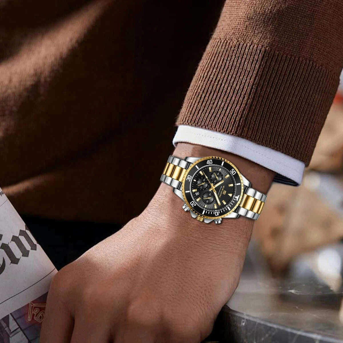 stainless-steel-mens-sports-watch-fashion-green-swimmer-series-multi-functional-gold-luxury-gift-box-set-top-grade-quartz-watchkimlud-womens-fashion-34612280