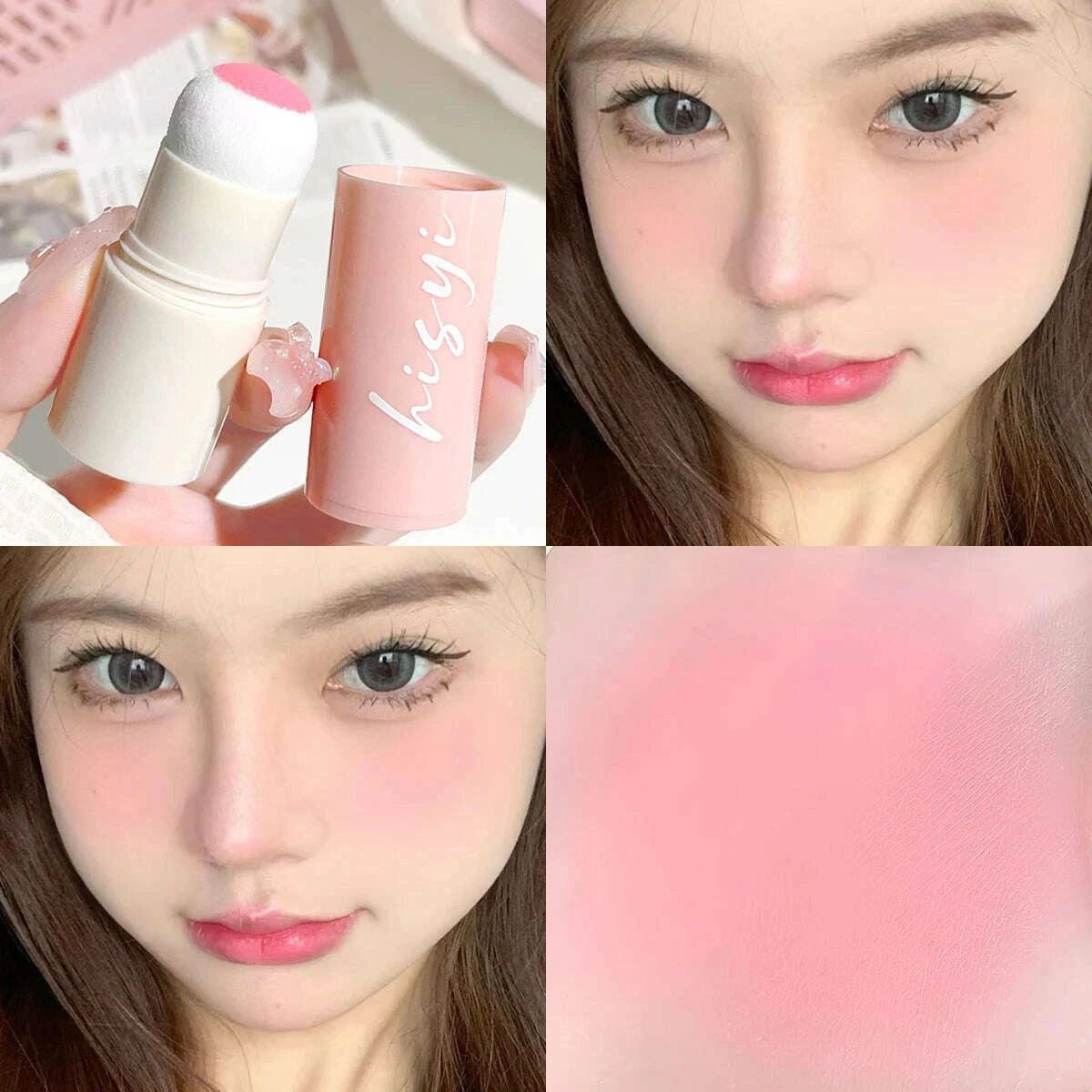 hisyi-yunrou-soft-fog-blush-stick---energetic-and-bouncy-korean-style-brightening-dual-use-for-lips-and-cheekskimlud-womens-fashion-34599222