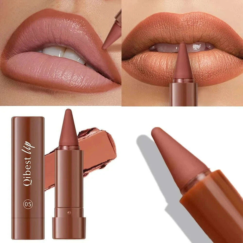 tapered-lip-liner-pencil-set-lasting-matte-velvet-lip-contour-stick-waterproof-easy-color-lipstick-non-stick-cup-makeup-pen16pc-kimlud-kimlud-33917971