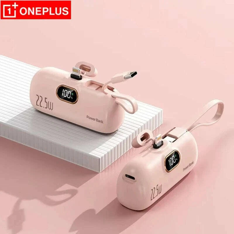 oneplus-10000mah-portable-power-bank-2--in-1-fast-charger-lightweight-high-capacity-pocket-power-bank-for-iphone-huawei-samsungkimlud-womens-fashion-34601909
