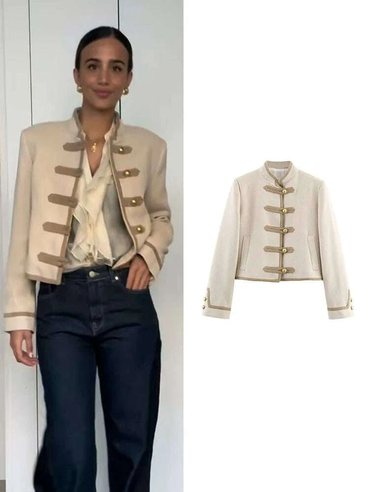 tfmln-vintage-button-jacket-for-women-stand-collar-autumn-new-slim-casual-shoulder-pad-outerwear-ladies-short-coat-2025kimlud-womens-clothes-35083042