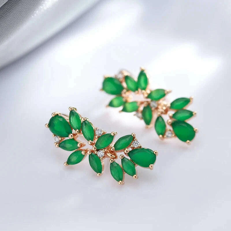 kinel-hot-full-emerald-cut-zircon-crystal-flower-drop-earrings-for-women-luxury-585-rose-gold-color-daily-fine-ethnic-jewelrykimlud-womens-fashion-34623146