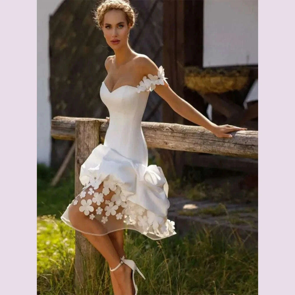 sexy-strapless-3d-flower-off-shoulder-short-mermaid-wedding-dresses-for-women-tie-up-off-back-knee-length-homecoming-dress-kimlud-kimlud-33915579