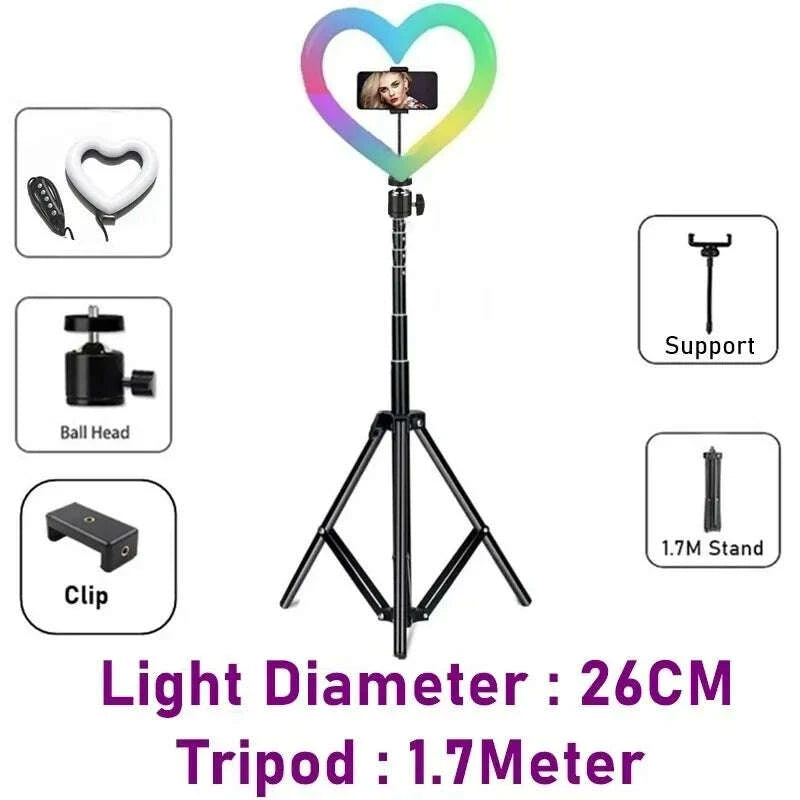 10-inch-rgb-heart-led-selfie-ring-light-dimmable-vedio-ring-lamp-photo-photographic-lighting-tripod-for-phone-makeup-live-volgkimludkimlud-35567409