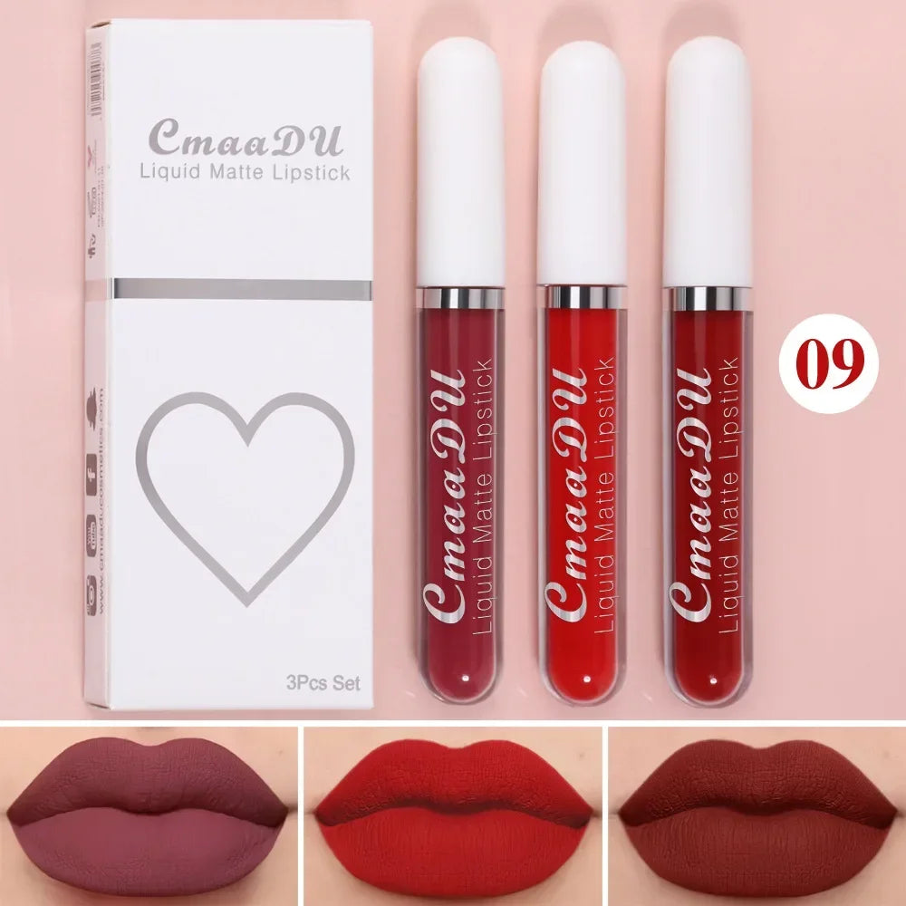 Velvet Liquid Lipstick - Waterproof Matte - Liquid Lipstick - Brown Nude | KIMLUD