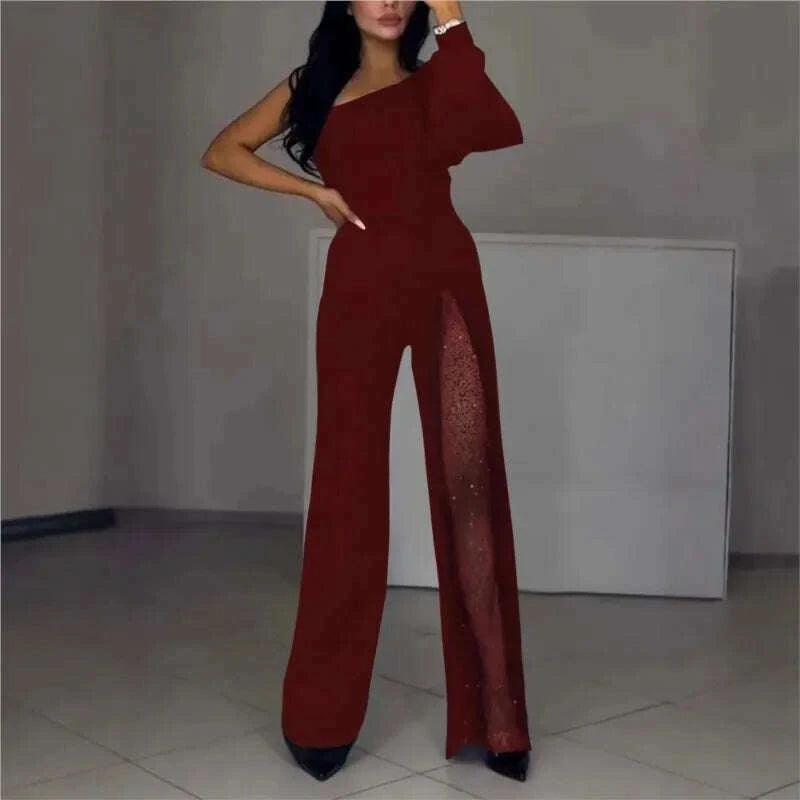 autumn-and-winter-fashion-sexy-slanted-shoulder-high-slit-jumpsuit-elegant-womens-solid-color-single-shoulder-sleeve-jumpsuitkimlud-womens-fashion-34617093
