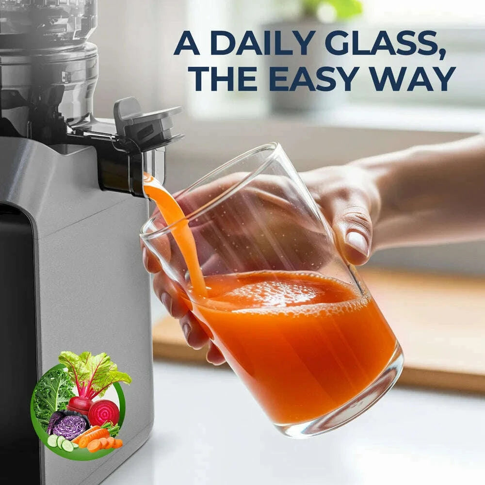 rouny-cold-press-extractor-with-filter-free-easy-clean-electric-fruit-slow-juicer-machine-with-large-feed-caliber-blackkimlud-womens-fashion-34626781