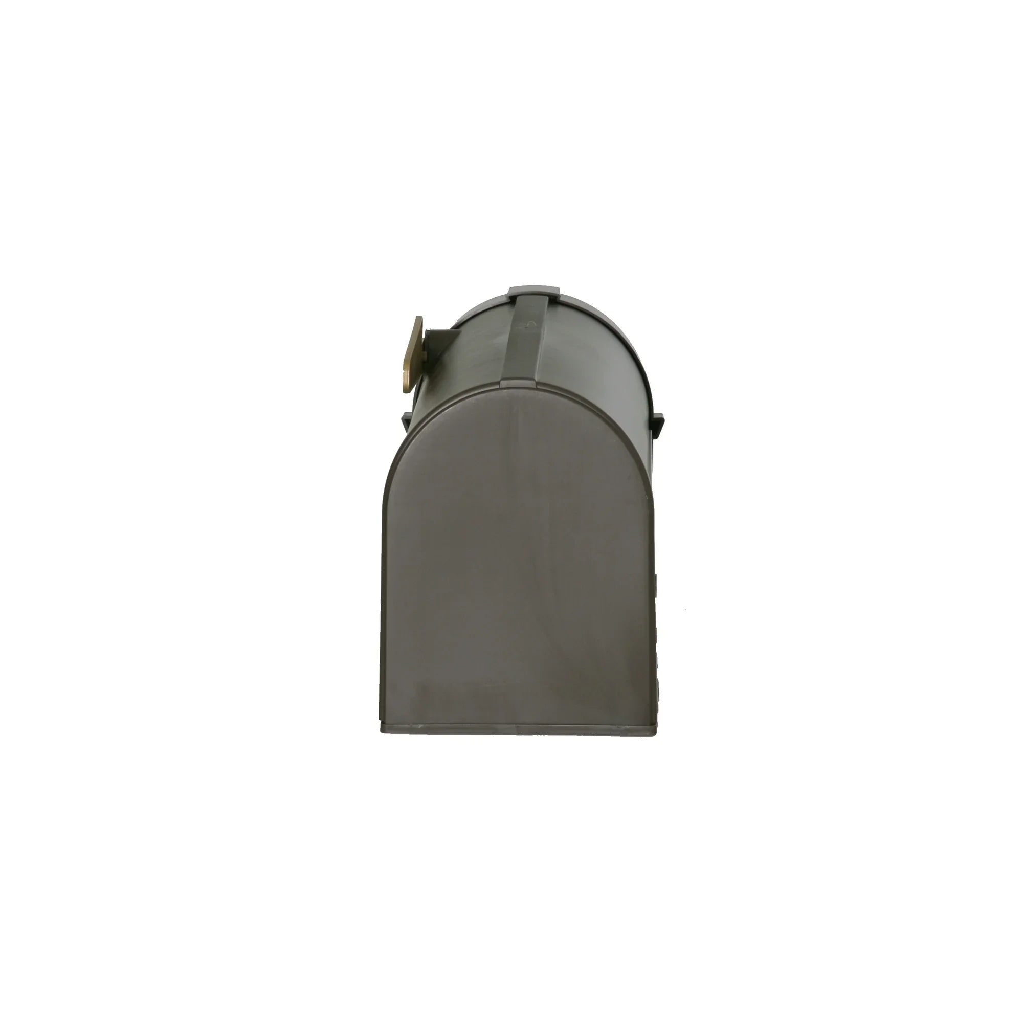Decorative Plastic Post Mount Mailbox — Bronze | KIMLUD