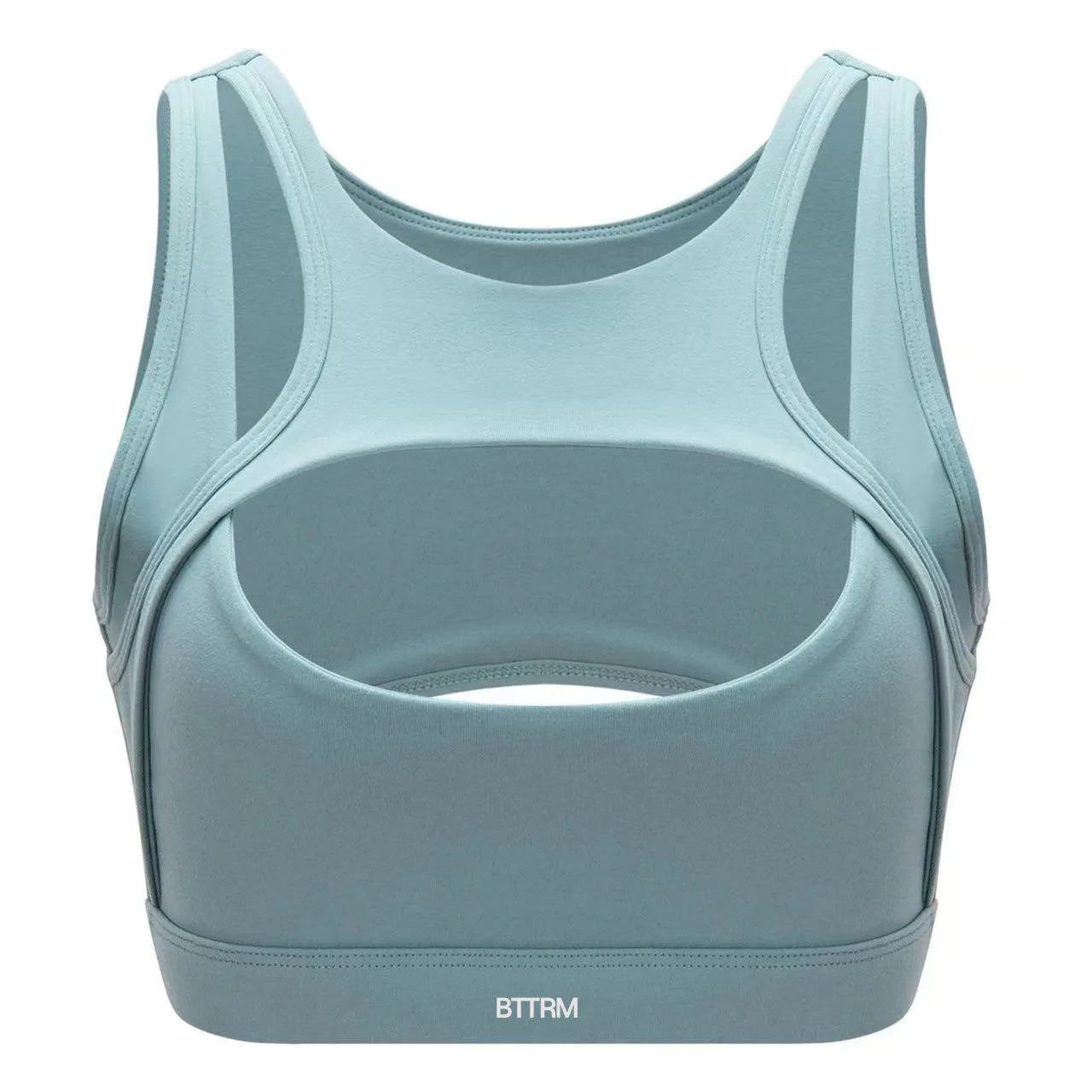 Hollow Sports Bra High Impact Push Up — Naked | KIMLUD