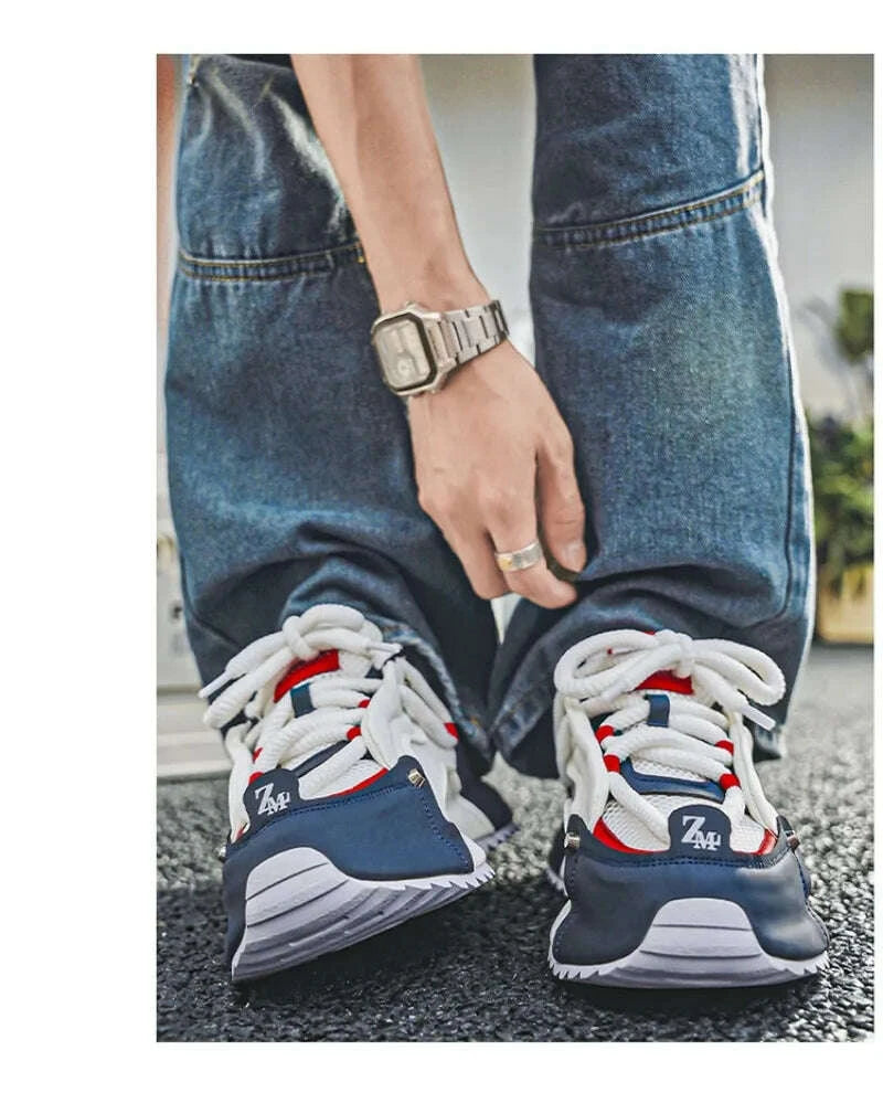 KIMLUD, Big Size Sneakers for Men Fashion Outdoor Casual Shoe Breathable Trainer Shhoes for Men Platform Running Shoes Кроссовки Мужские, KIMLUD Womens Clothes