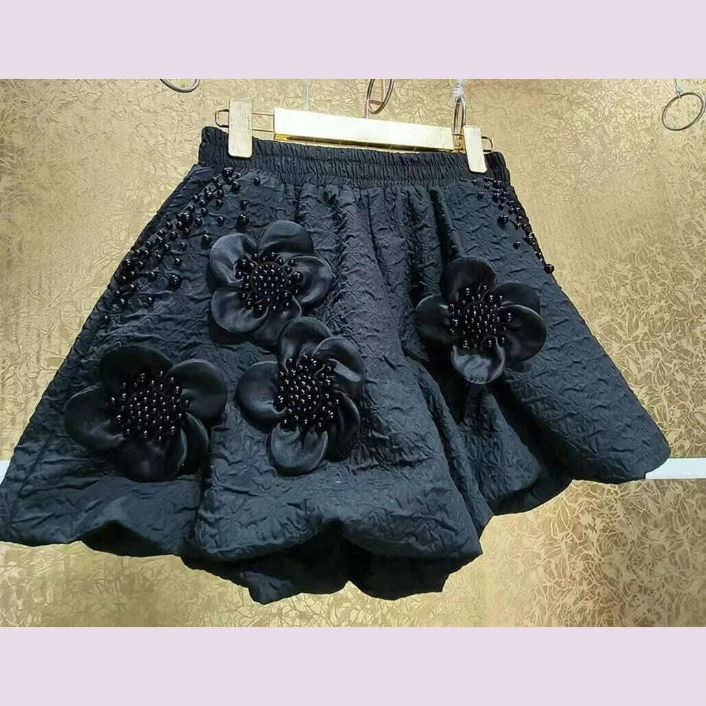 2024-summer-pearls-beaded-flower-stitch-pantalones-cortos-black-wide-leg-shorts-womens-short-pants-elastic-waist-short-trouserskimlud-womens-fashion-34606218