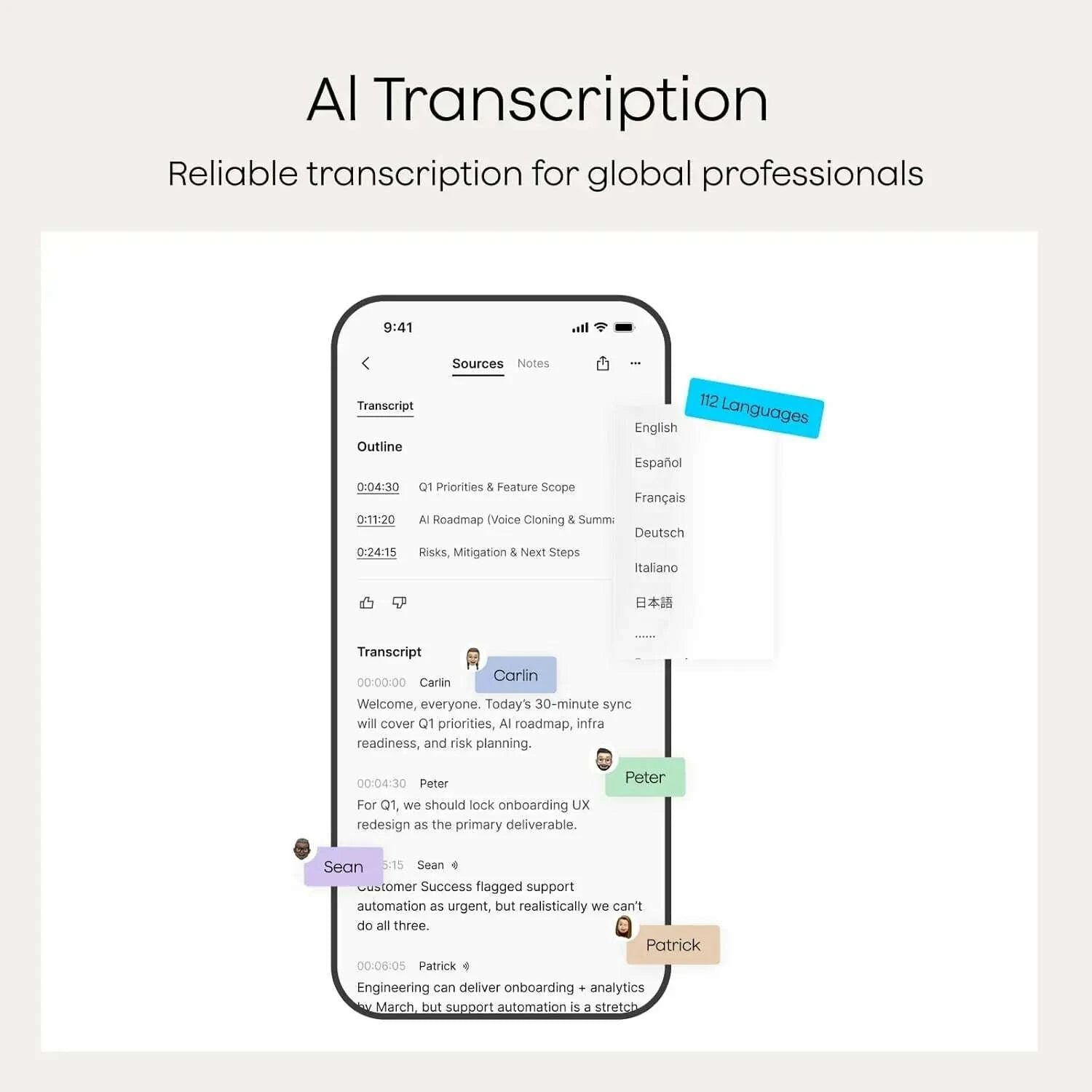 KIMLUD, NotePin AI Voice Recorder, App Control, Transcribe & Summarize, 112 Languages, 64GB, Cosmic Gray, KIMLUD Womens Clothes