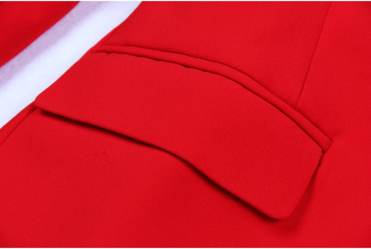 High-Quality Classic Fashion Temperament Suit Coat - Spring Autumn New Women's Commuter Green Fruit Collar Long Sleeve Coat