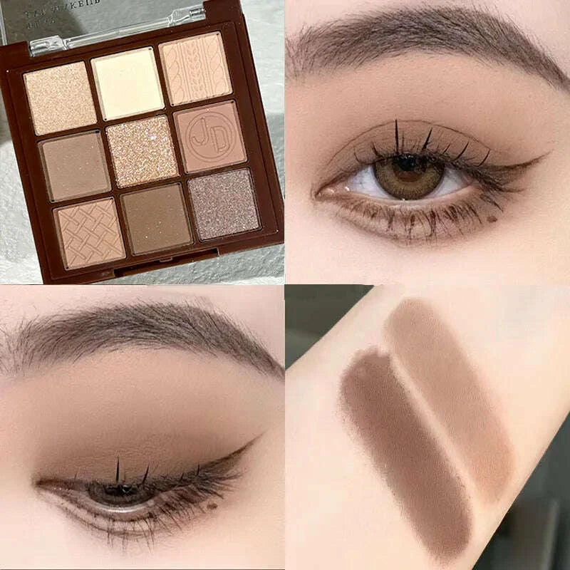 chocolate-warm-brown-earth-palette---9-shades-matte-orange-brown-pearlescent-glitter-illuminating-wear-eyeshadowkimlud-womens-fashion-34599196