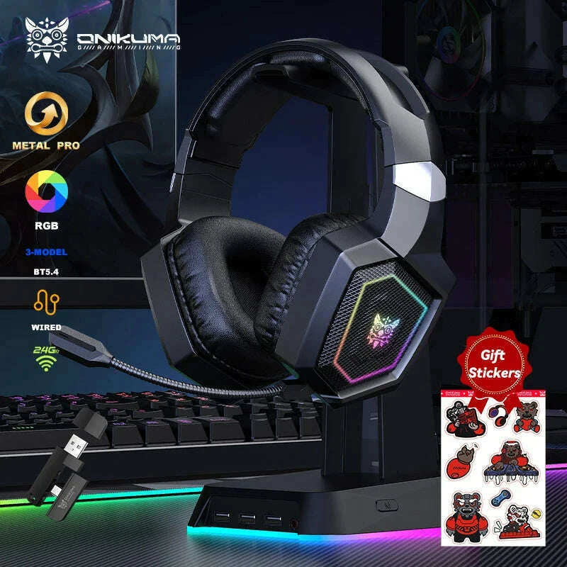 onikuma-gt806-24ghz-wireless-gaming-headset-hifi-sound-quality-pclaptop-with-microphone-noise-canceling-gaming-headphone-for-pckimlud-womens-fashion-34628801