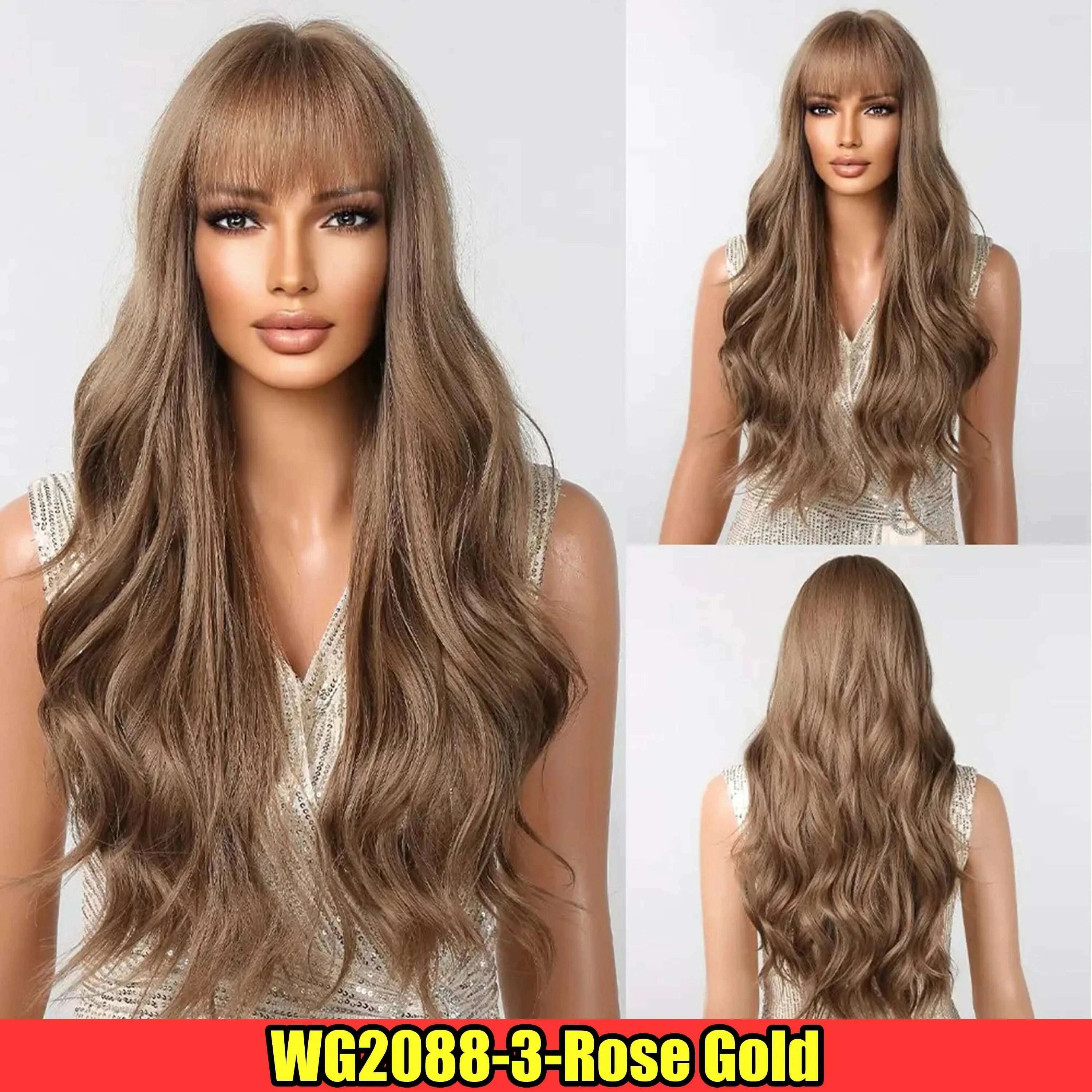 cosplay-blonde-womens-wigs-ombre-blonde-curly-wig-on-clearance-sale-glueless-pink-black-purple-wig-ladies-synthetic-wigundkimlud-womens-fashion-34598459