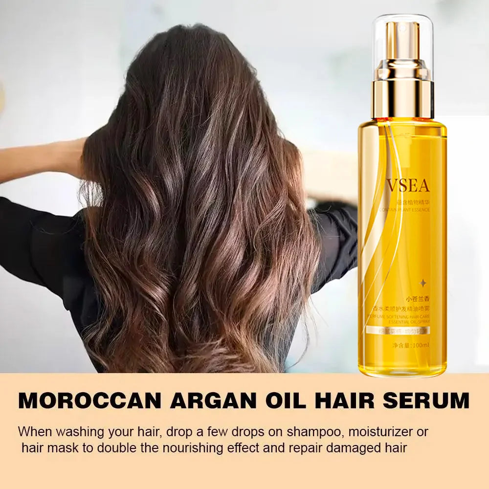 Oil Mist Hair Serum Nourishing Repair — Clear | KIMLUD