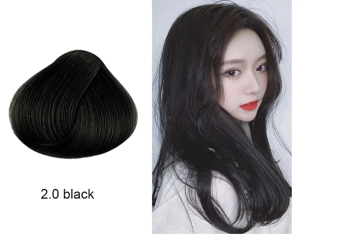 Argan Oil Hair Color Shampoo — Dark Brown | KIMLUD