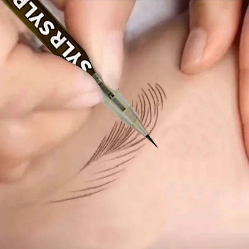 0008mm-ultra-fine-eyebrow-pen-long-last-smudge-proof-waterproof-sweat-proof-high-pigmented-easy-applying-liquid-eye-brow-pencil-kimlud-kimlud-33913321