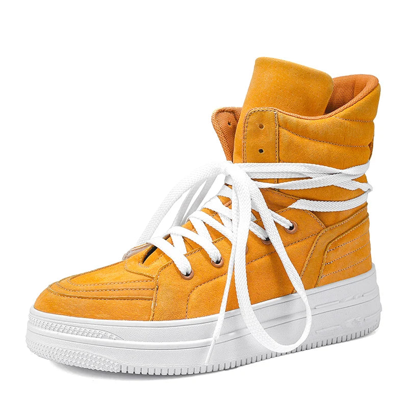Men's High-Top Shoes – Height Increasing – Denim Boots | KIMLUD