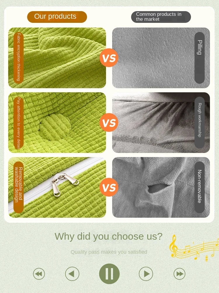 KIMLUD, Long Pillow Headboard Cushion Triangle Large Back Bed Soft Bag Pillow Can Be Disassembled and Washed Bedroom Sofa, KIMLUD Womens Clothes