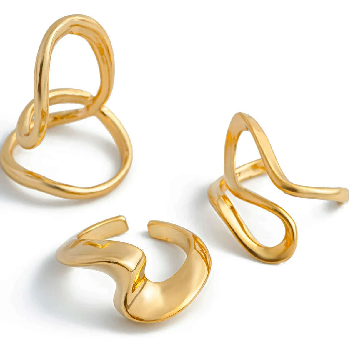 ingemark-3pcs-creative-irregular-twisted-metal-open-rings-for-women-vintage-geometric-adjustable-finger-ring-couple-accessories-kimlud-kimlud-33914519