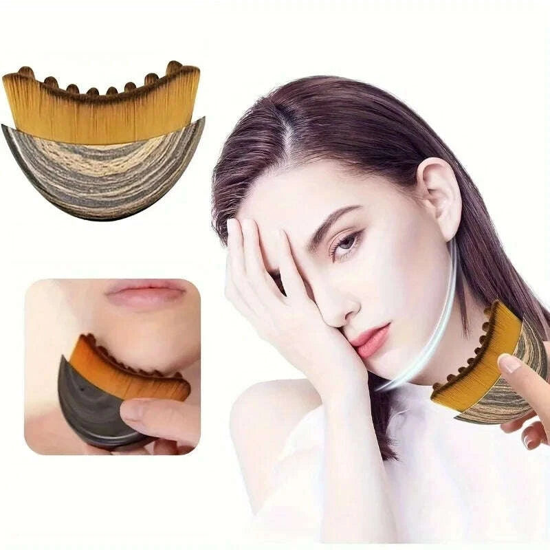 1pc-lymphatic-drainage-brush-for-face-body-ergonomic-massager-tool-fits-skin-contours-detox-relaxationkimludkimlud-35559121