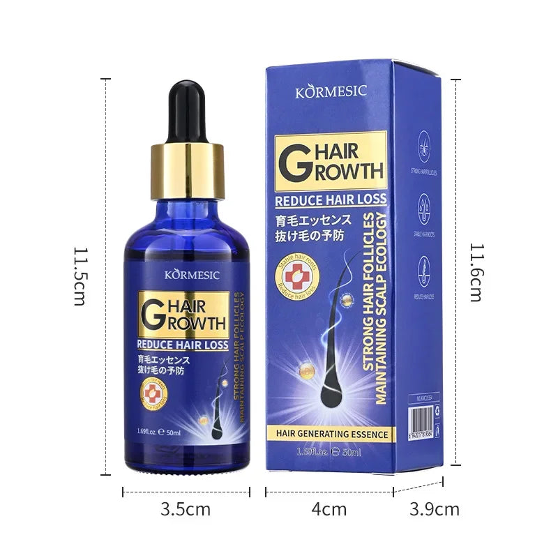 Cobalt Glass Hair Growth Serum — Cobalt Blue | KIMLUD