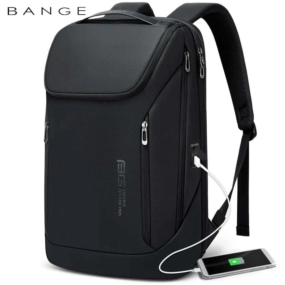 KIMLUD, BANGE Business Backpacks Laptop 15.6 inch Multifunctional WaterProof Big Capacity Daily Work Male Backpack School Bag Mochila, KIMLUD Womens Clothes