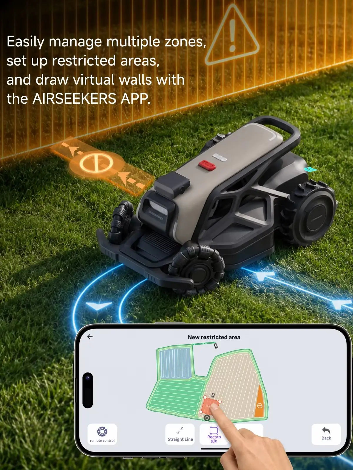 Robotic Lawn Mower – VSLAM Navigation – All-Terrain Chassis | KIMLUD