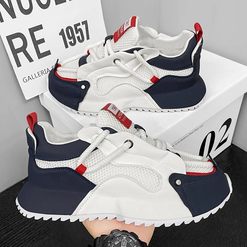 Big Size Sneakers for Men Fashion Outdoor Casual Shoe Breathable Trainer Shhoes for Men Platform Running Shoes Кроссовки Мужские