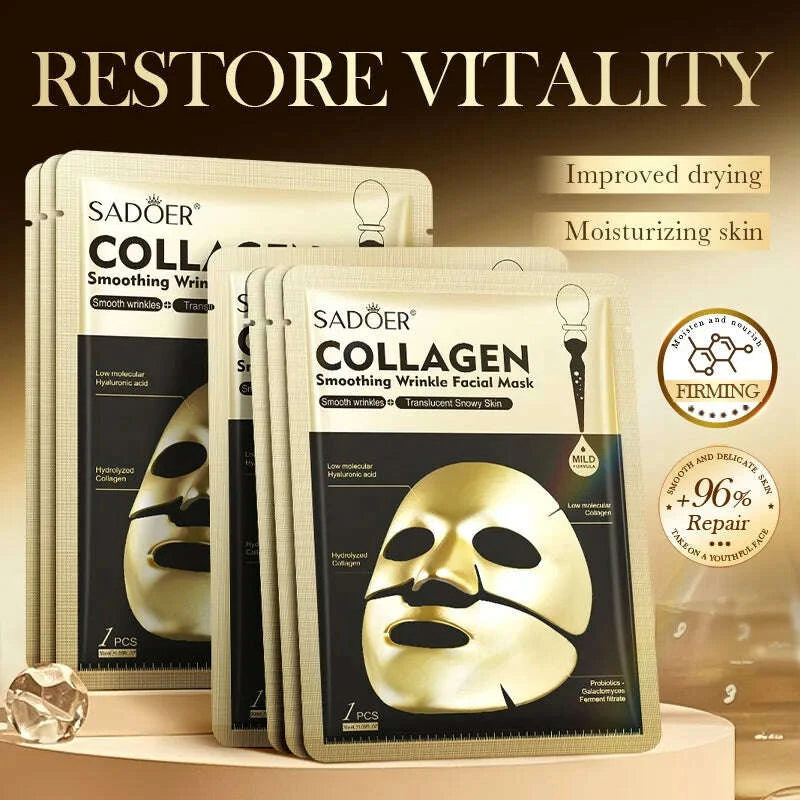 sadoer-golden-collagen-facial-masks-moisturizing-anti-aging-anti-wrinkles-face-mask-sheet-collagen-masks-skin-care-productkimludkimlud-35559457