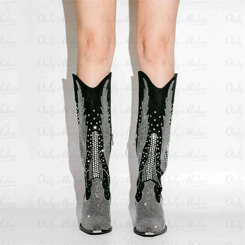 onlymaker-women-black-knee-high-rhinestone-boots-western-cowboy-boots-glitter-bling-shiny-block-heel-handmade-bootskimlud-womens-fashion-34626737