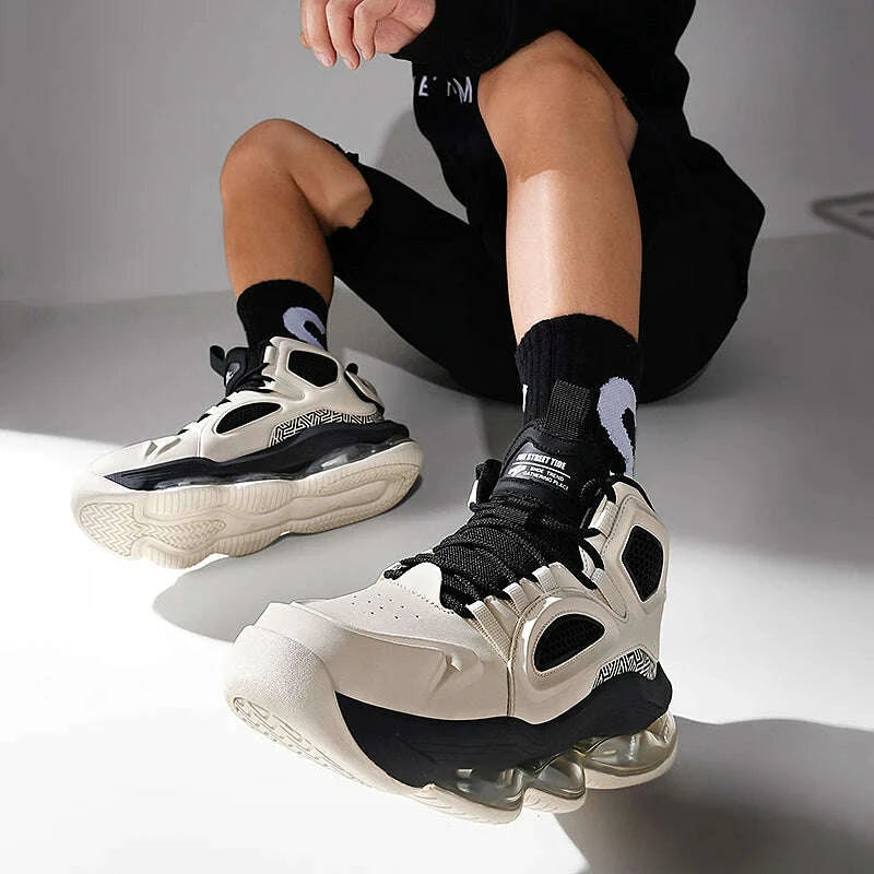 KIMLUD, Men's Basketball Shoes Breathable Cushioning Non-Slip Wearable Runing Shoes Gym Training Athletic Basketball Sneakers for Women, KIMLUD Womens Clothes