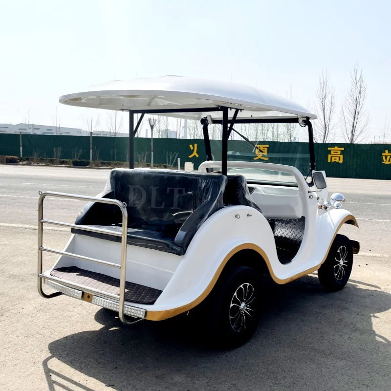Wholesale Classic Retro Vintage Grandpa Car 5-Seater Travel And Sightseeing Electric Antique Classic Car For Wedding