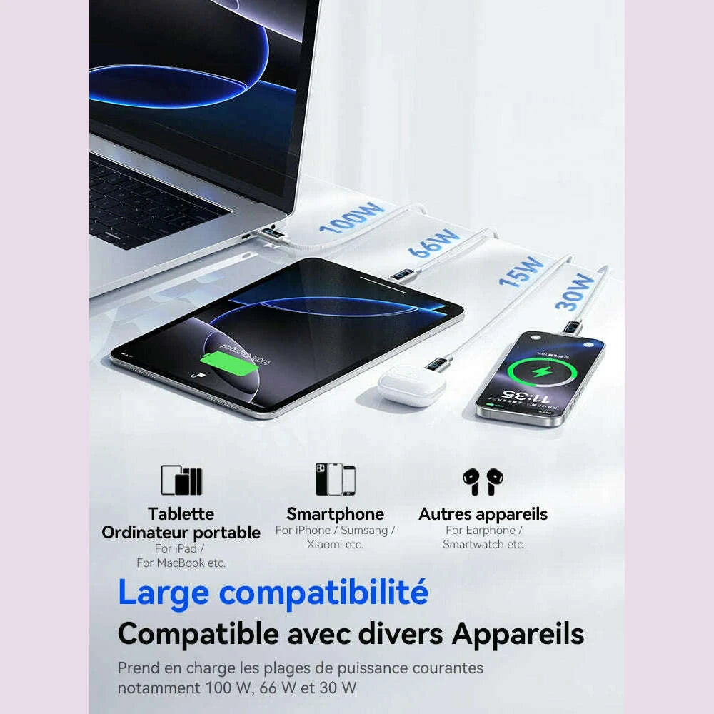 joyroom-100w-usb-c-cable-automatic-power-off-fast-charge-type-c-cable-for-iphone-16-15-pro-max-xiaomi-sumsang-huaweikimlud-womens-fashion-34616411