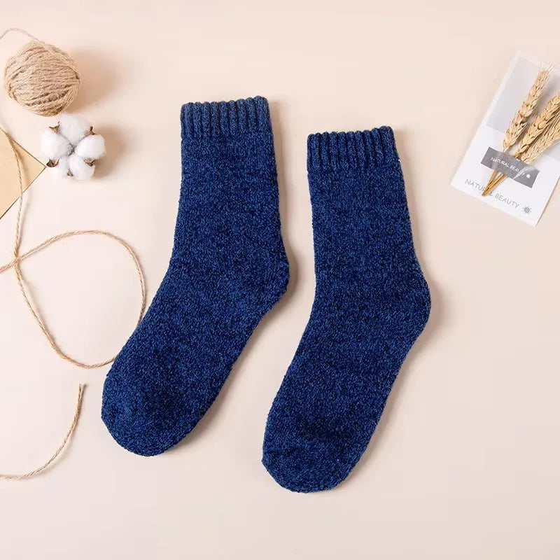 Polyester Spandex Socks Solid Color — Black | KIMLUD