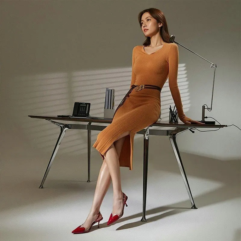 2025-new-pointy-peach-heart-fine-heel-shoes-sexy-pvc-transparent-film-black-patent-leather-high-heel-overhead-sandalskimlud-womens-fashion-34619192