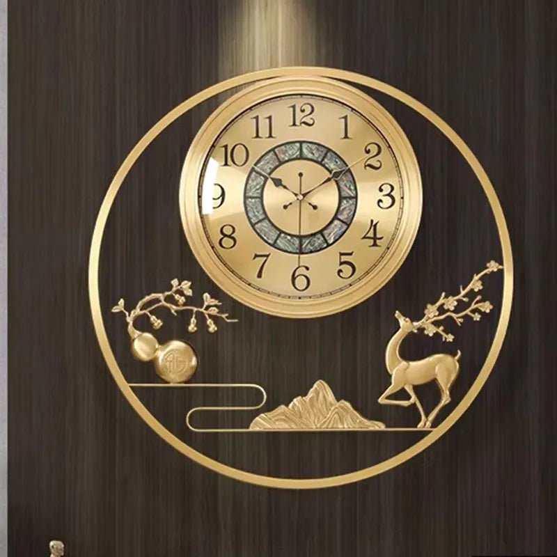 Big Size Living Room Wall Watch Design Aesthetic Luxury Digital Silent Clock Wall Creative Fashion Reloj De Pared Home Decor