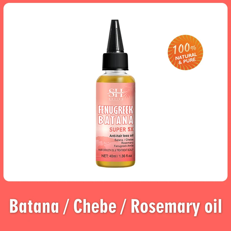 Batana Chebe Oil Set Hair Growth 5x — Blush | KIMLUD