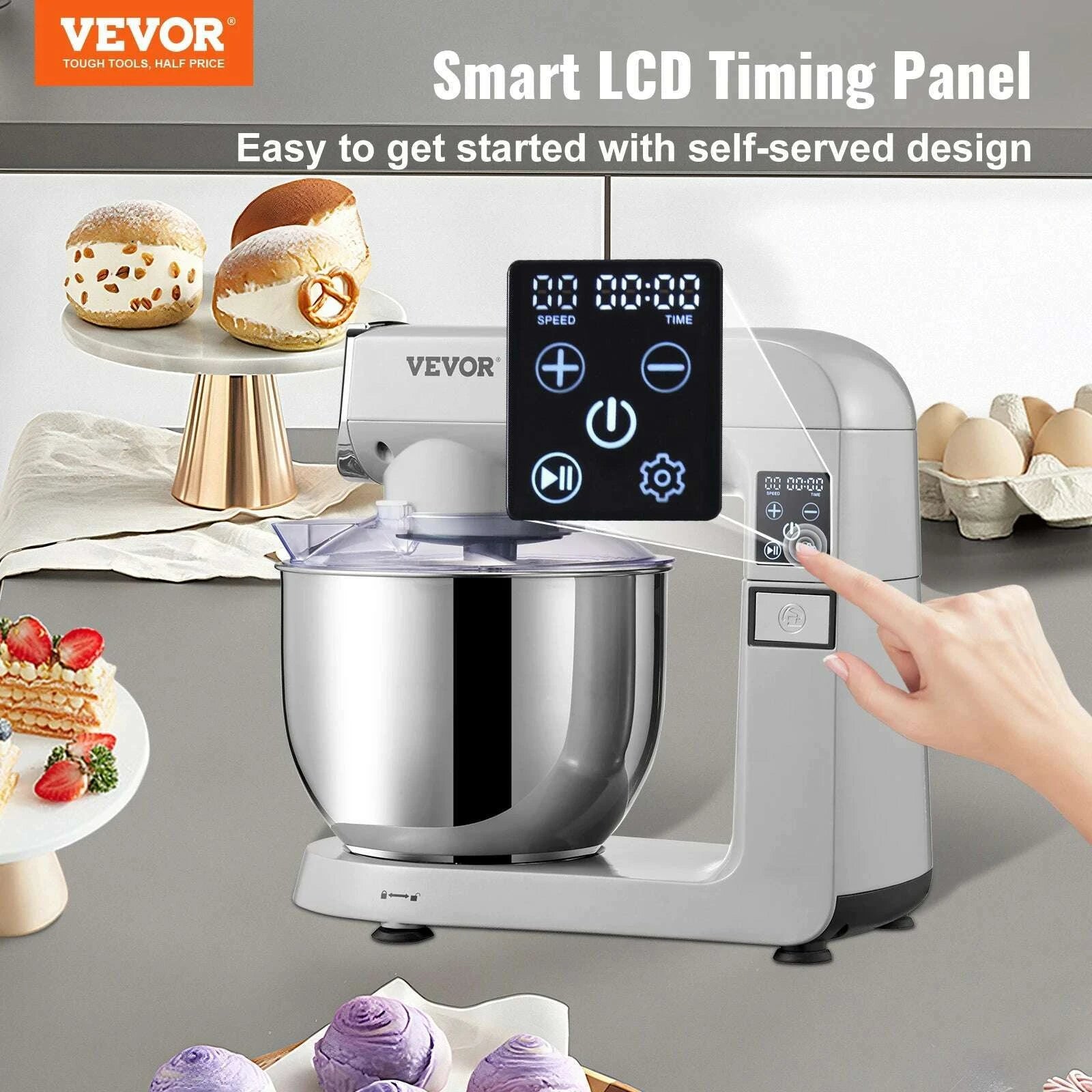 vevor-6-in-1-stand-mixer-450w-tilt-head-multifunctional-electric-mixer-with-6-speeds-lcd-screen-timing-74qt-stainless-bowl-kimlud-kimlud-33921059